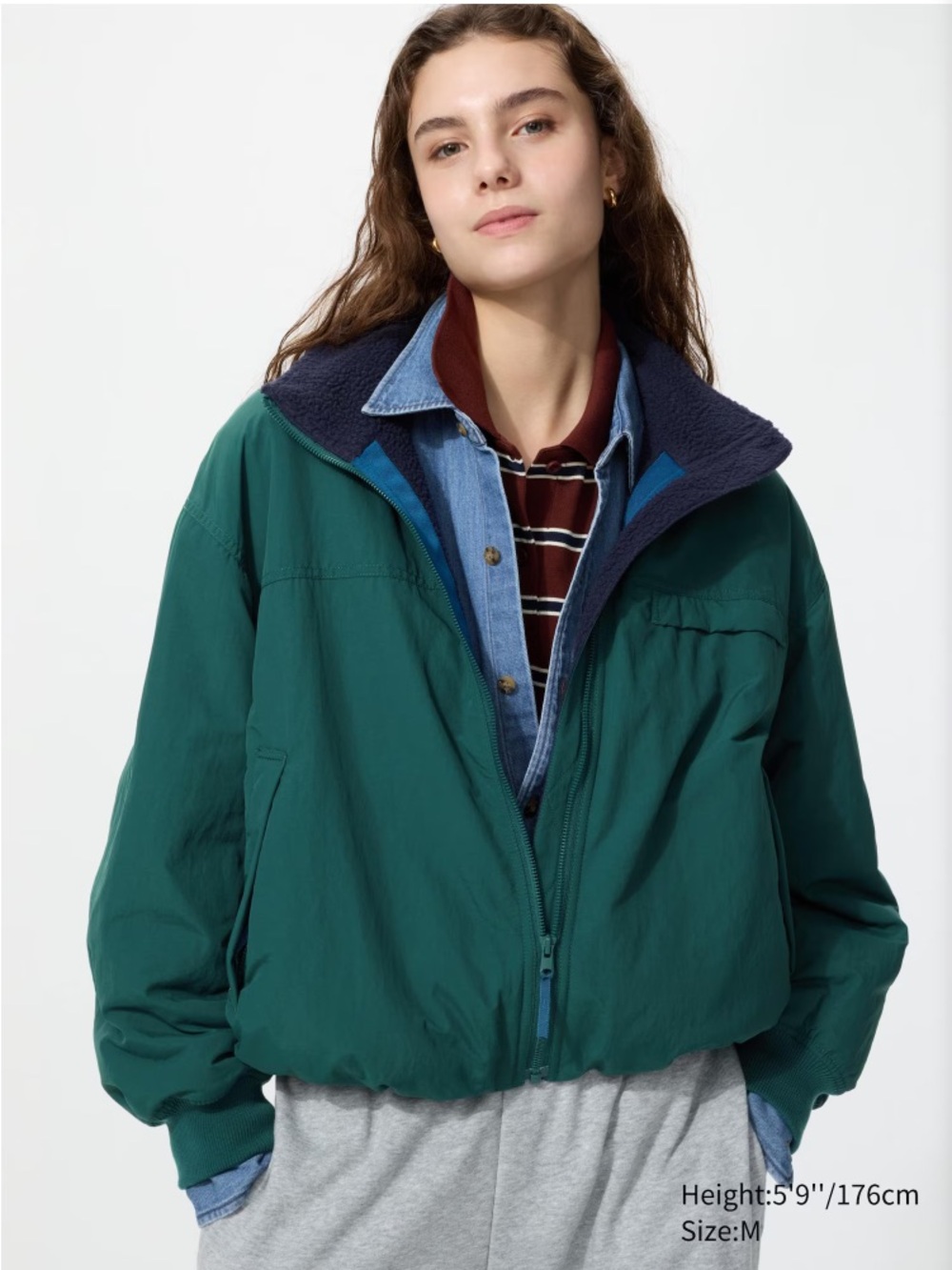 Uniqlo Fleece Lined Stand Blouson